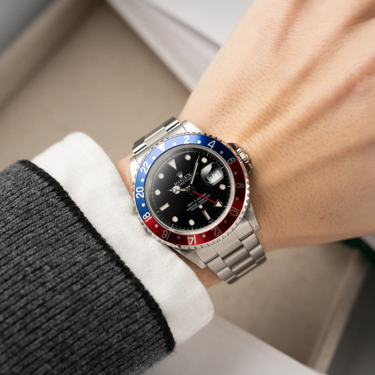 GMT-Master Pepsi | 16700 | Box & Papiere 1999 | Swiss Only