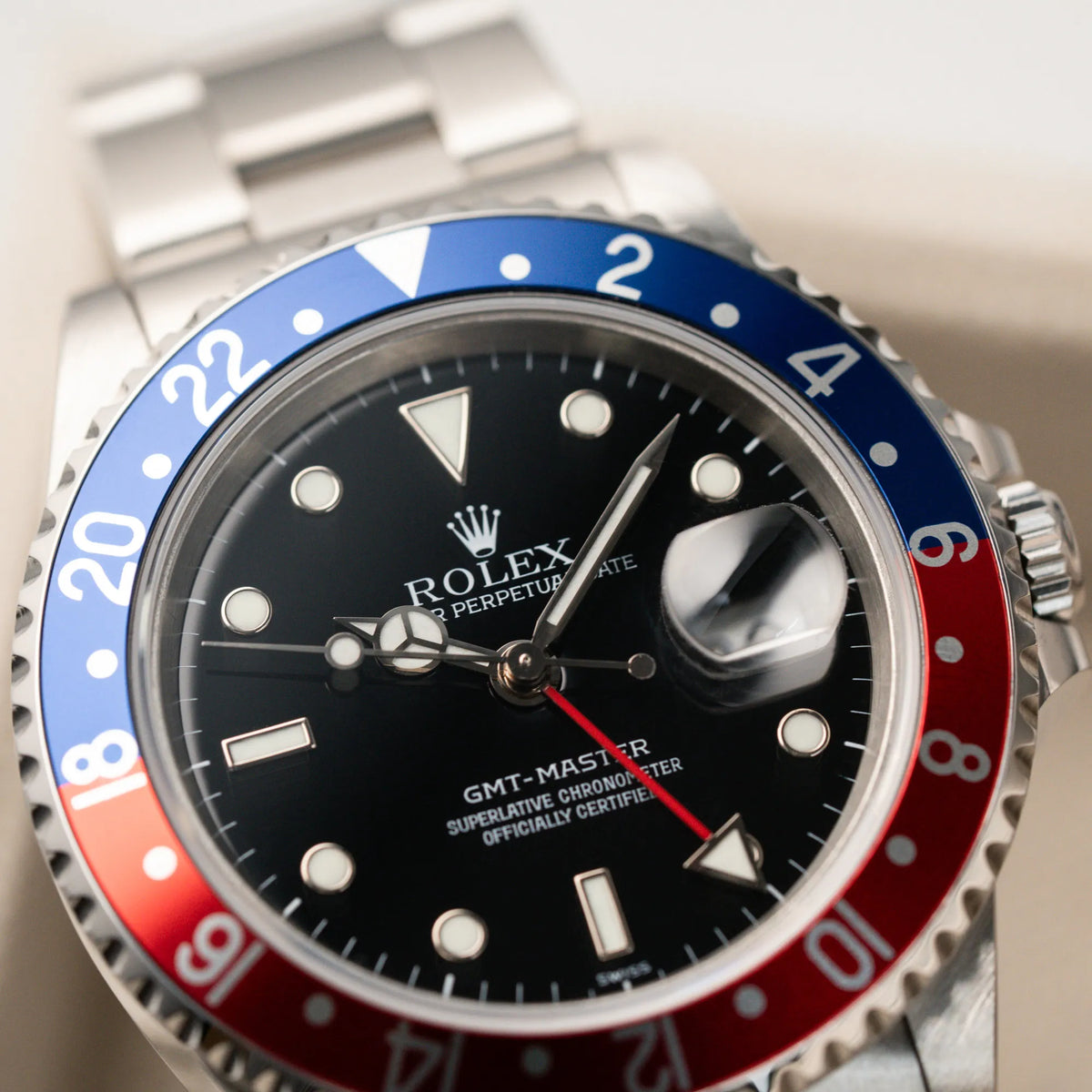 GMT-Master Pepsi | 16700 | Box & Papiere 1999 | Swiss Only