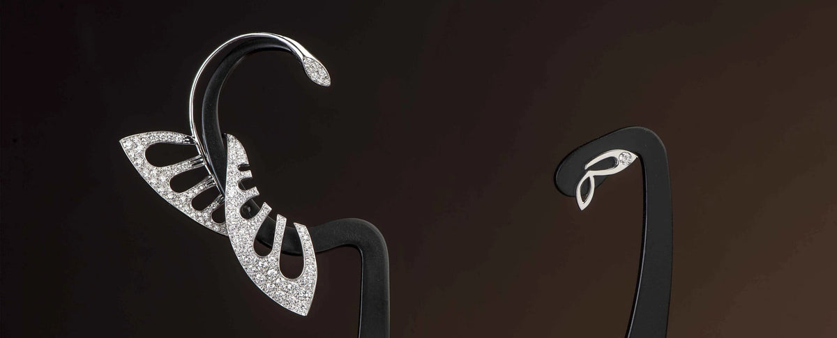 Einzigartiger Ohrschmuck aus Italien - die Ohrstecker Colossea von Lunatica Roma, inspiriert vom Kolosseum in Roma