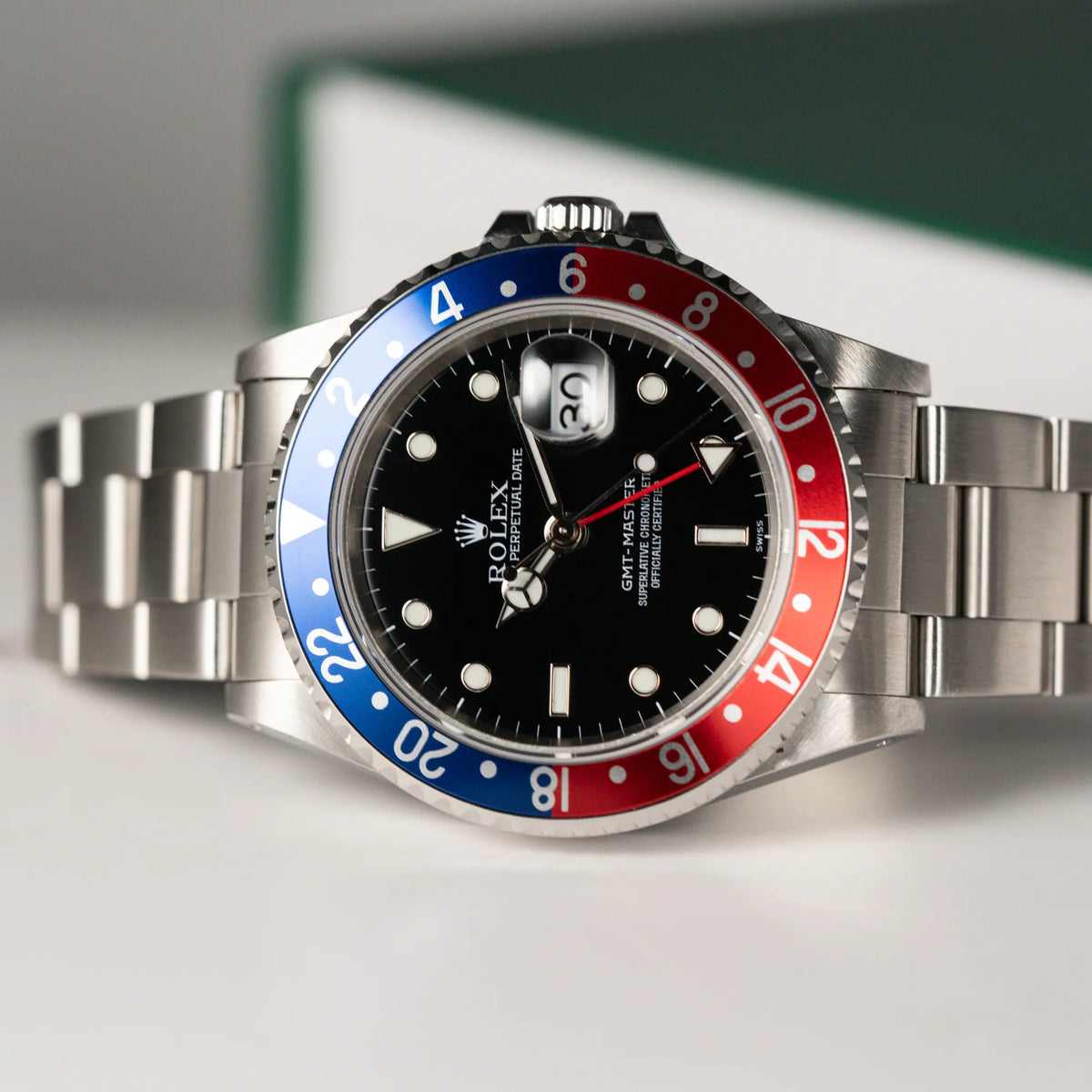 GMT-Master Pepsi | 16700 | Box & Papiere 1999 | Swiss Only